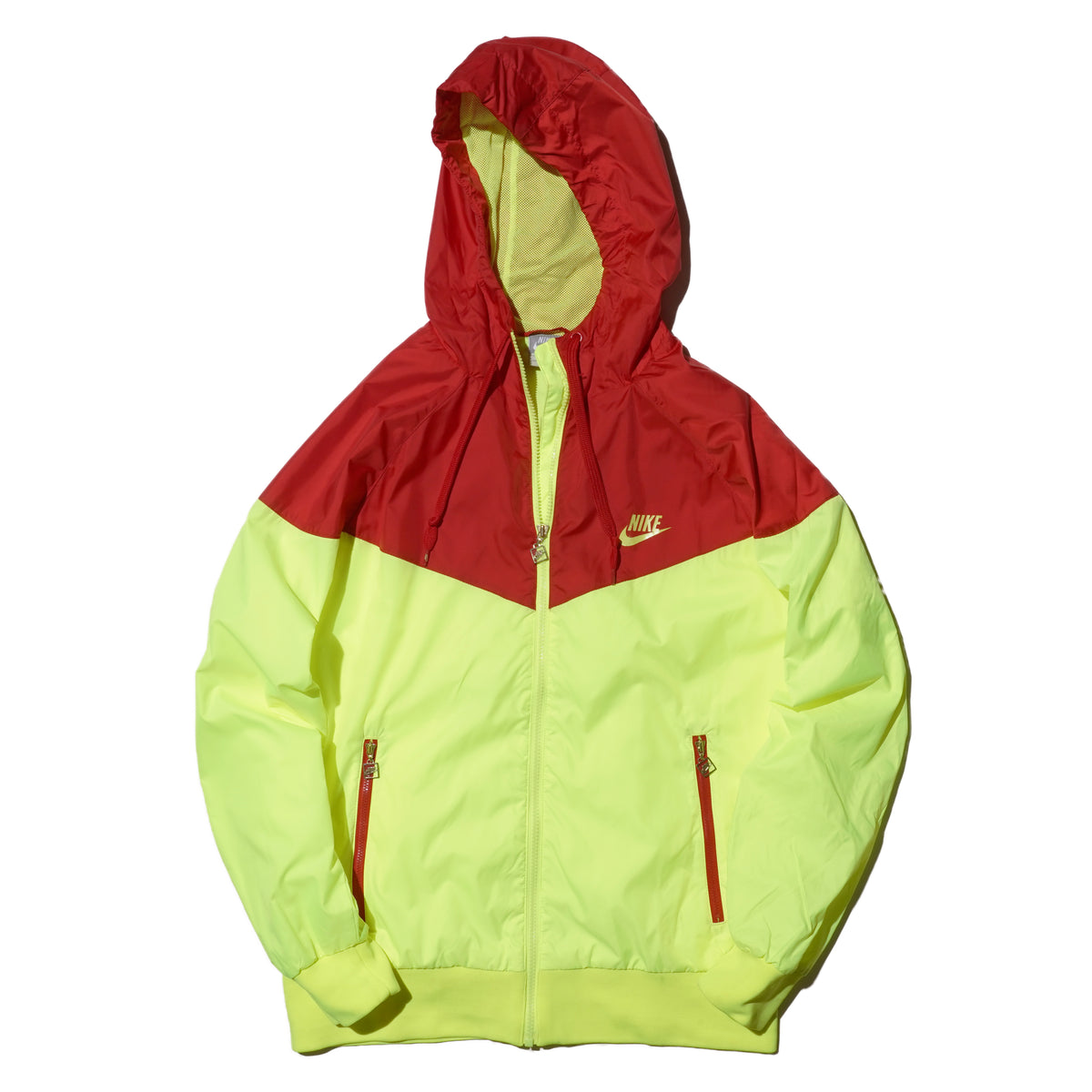 Orange and sales green nike windbreaker