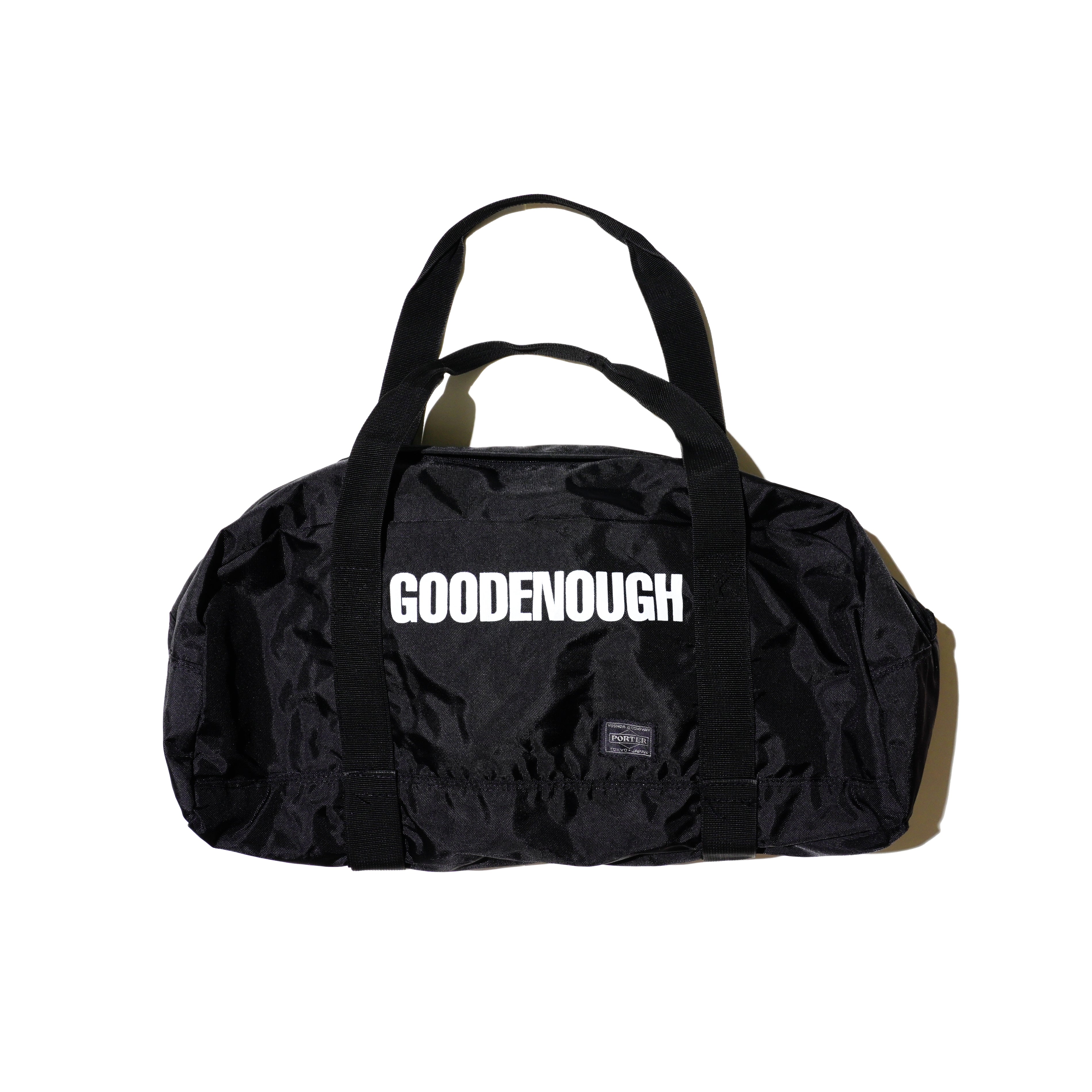 GOODENOUGH×PORTER Wネームドラムバッグ GOODENOUGH×PORTER