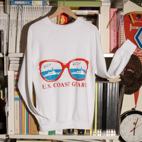 U.S COAST GUARD PRINTED SWEATSHIRT