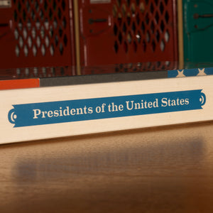 UNCLE GOOSE PRESIDENTIAL WOODEN BLOCKS 44 PRESIDENTS( WASHINGTON TO OBAMA)