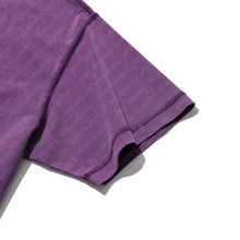 BAD FOOD CLUB S/S T-SHIRT (PURPLE w/ GREEN)