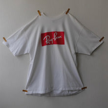 HANES "RAY BAN" LOGO T-SHIRT (WHITE)