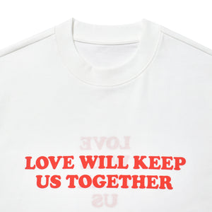 LOVE WILL KEEP US TOGETHER LONG SLEEVE POCKET T-SHIRT