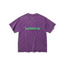 BAD FOOD CLUB S/S T-SHIRT (PURPLE w/ GREEN)