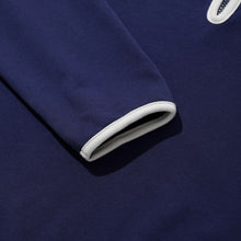 COTTON HALF ZIP SWEATSHIRT