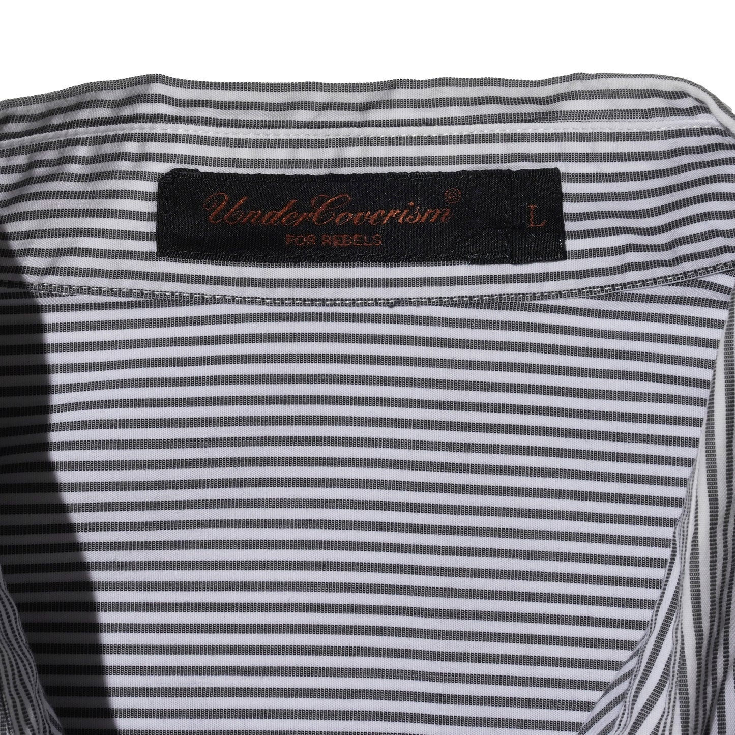 UNDERCOVERISM STRIPED SHIRT