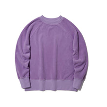 BAD FOOD CLUB REVERSIBLE FLEECE SWEATSHIRT(PURPLE)