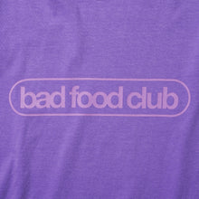 ASTERISK "BAD FOOD CLUB" T-SHIRT (PURPLE)