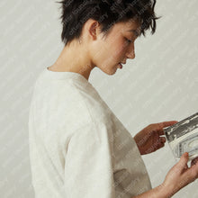 SQUARE PATCHED S/S T-SHIRT(OAT GREY)
