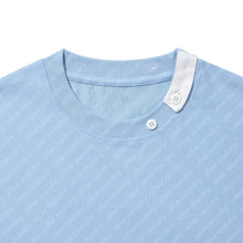 BUTTON S/S T-SHIRT (LIGHT BLUE)