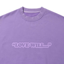 LOVE WILL… COTTON SWEATSHIRT