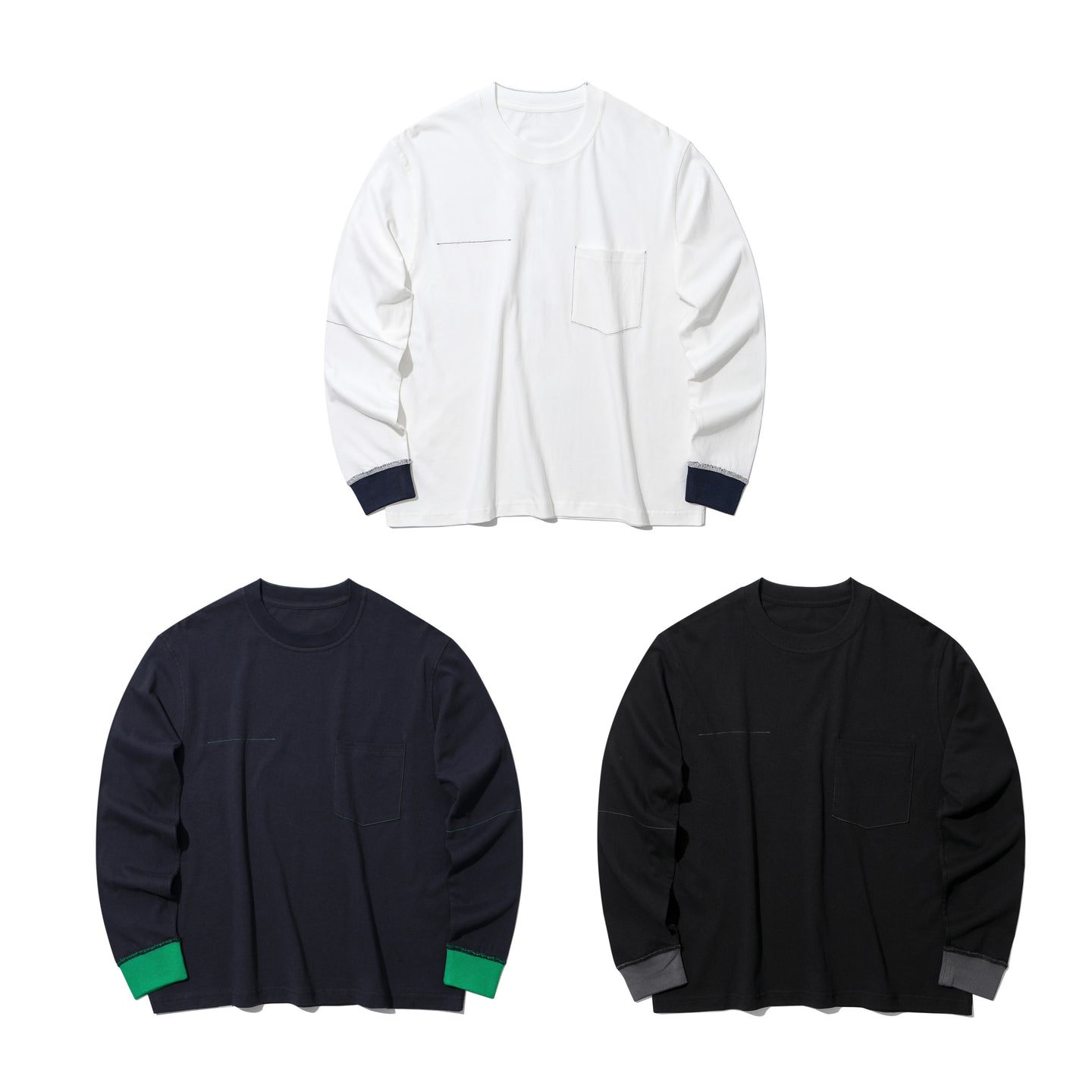 016 REVERSIBLE LONG SLEEVE T-SHIRT