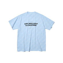 LOVE WILL KEEP US TOGETHER SHORT SLEEVE T-SHIRT (PINK w/ BLACK)
