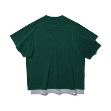 DOUBLE LAYER PATCHED S/S T-SHIRT