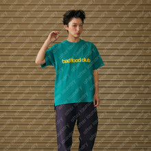 BAD FOOD CLUB S/S T-SHIRT (GREEN w/ YELLOW)