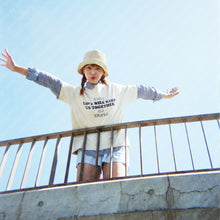 LOVE WILL KEEP US TOGETHER SHORT SLEEVE T-SHIRT (PINK w/ BLACK)