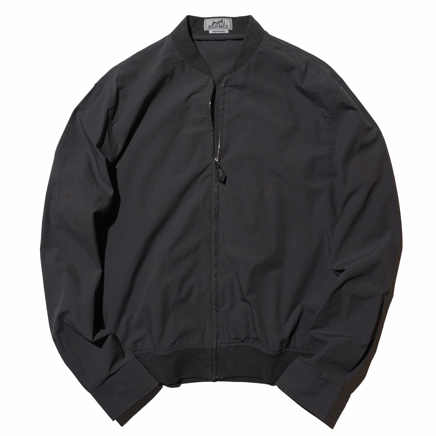 HERMES CHECK JACKET