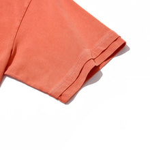 WASHED MOCK TWO-PIECE SHORT SLEEVE T-SHIRT