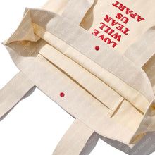 LOVE WILL KEEP US TOGETHER (TEAR US APART)TOTE BAG