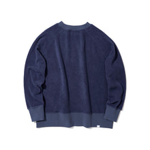 BAD FOOD CLUB REVERSIBLE FLEECE SWEATSHIRT(NAVY)