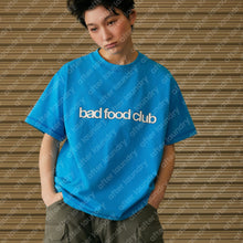 BAD FOOD CLUB S/S T-SHIRT (SKY BLUE)