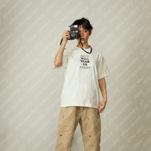 LOVE WILL KEEP US TOGETHER (TEAR US APART) S/S T-SHIRT (GRADIENT GREY)