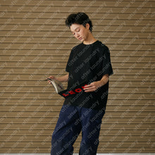 SQUARE PATCHED S/S T-SHIRT(BLACK)