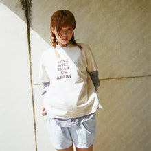 LOVE WILL KEEP US TOGETHER SHORT SLEEVE T-SHIRT (PINK w/ BLACK)