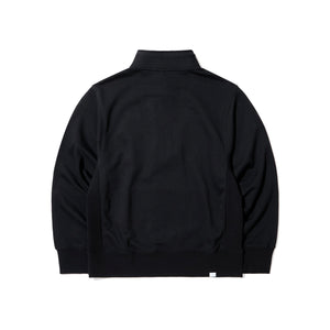 SLEEP DISORDERS CLUB HALF-ZIP SWEATER(BLACK)