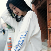 LOVE WILL KEEP US TOGETHER (TEAR US APART) REVERSIBLE LONG SLEEVE T-SHIRT