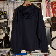 COLUMBIA UNIVERSITY HALF-ZIP NYLON PULLOVER(NAVY)