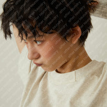 SQUARE PATCHED S/S T-SHIRT(OAT GREY)