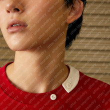 BUTTON S/S T-SHIRT (RED)