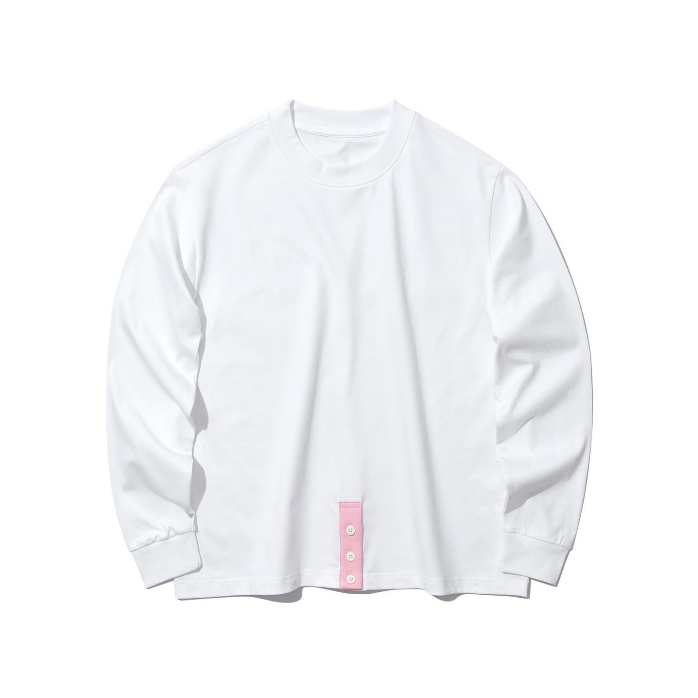 BUTTONS HENLEY LONG SLEEVE T-SHIRT