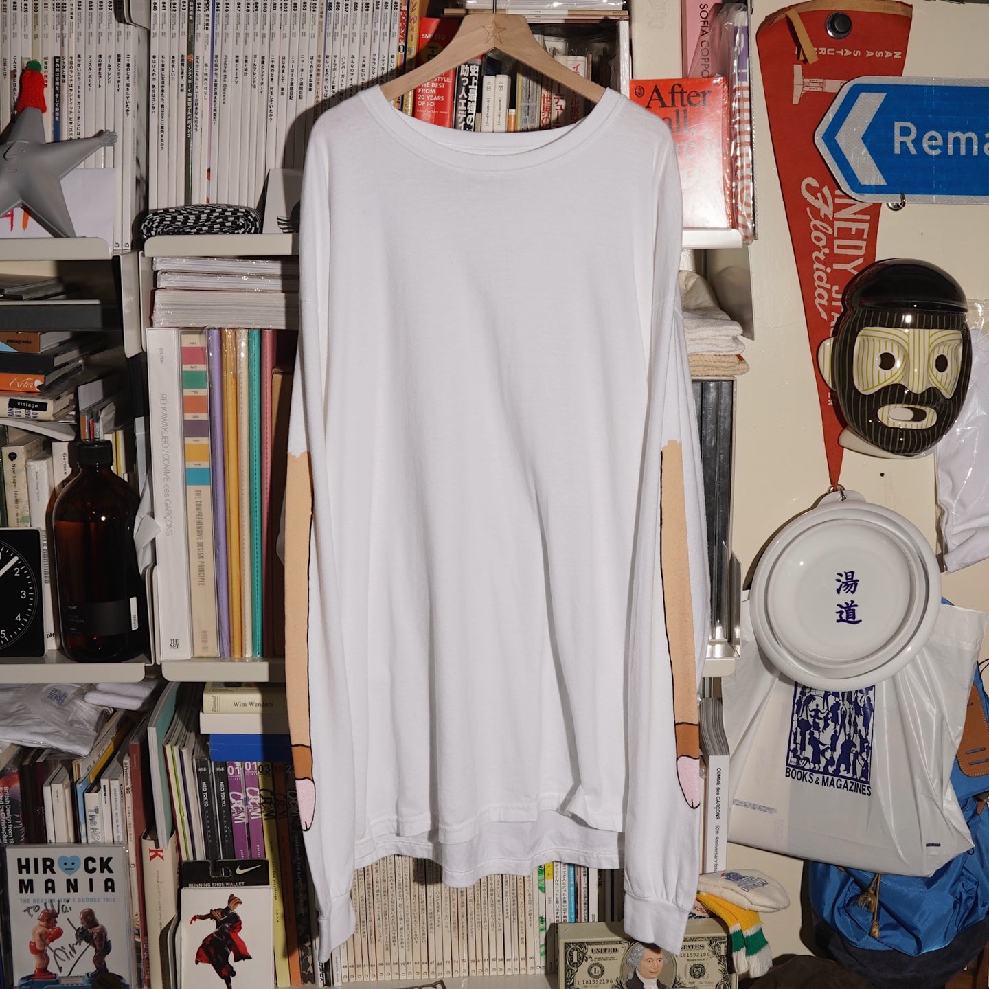 POROUS WALKER DESIGNED L/S T-SHIRT