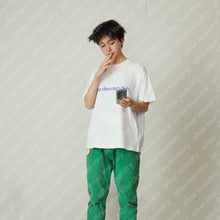 SLEEP DISORDER CLUB S/S T-SHIRT (WHITE w/ NAVY)