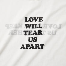 LOVE WILL KEEP US TOGETHER SHORT SLEEVE T-SHIRT (WHITE w/ BLACK)