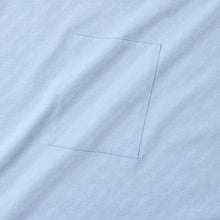 SQUARE PATCHED S/S T-SHIRT (SKY BLUE)