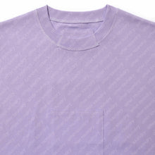 SQUARE PATCHED S/S T-SHIRT (PURPLE)