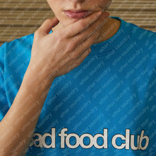 BAD FOOD CLUB S/S T-SHIRT (SKY BLUE)