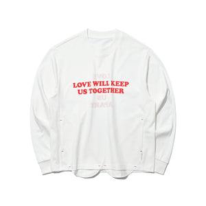 LOVE WILL KEEP US TOGETHER LONG SLEEVE POCKET T-SHIRT