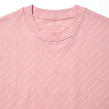 SQUARE PATCHED S/S T-SHIRT(PINK)