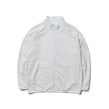 HIGH-NECK COTTON FULL ZIP SWEATSHIRT