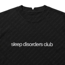 SLEEP DISORDER CLUB S/S T-SHIRT (BLACK)