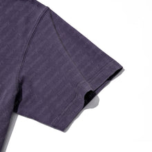 SQUARE PATCHED S/S T-SHIRT(WASHED PURPLE)