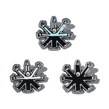 ASTERISK LOGO PIN BY JEAN JULLIEN