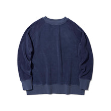 BAD FOOD CLUB REVERSIBLE FLEECE SWEATSHIRT(NAVY)