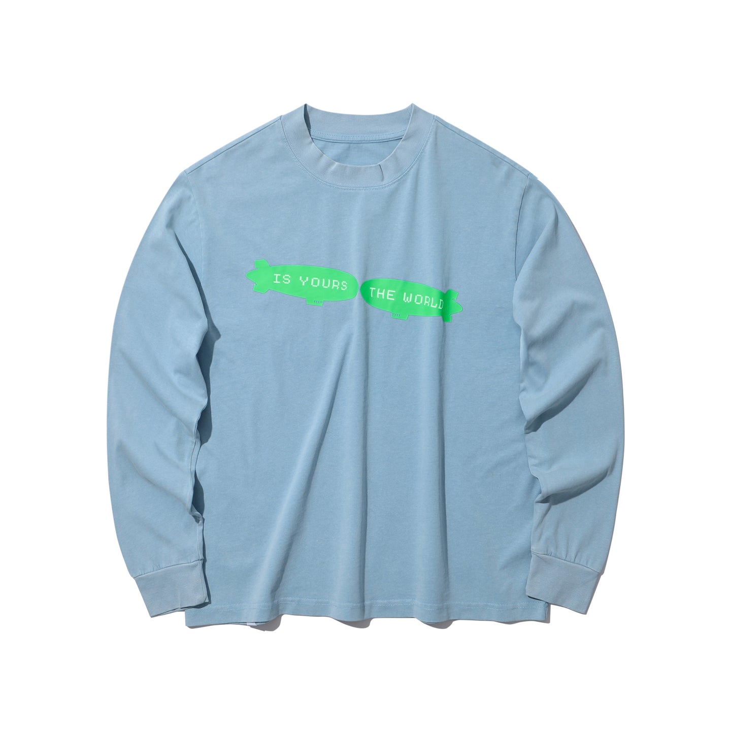 “IS YOURS, THE WORLD” LONG SLEEVE T-SHIRT