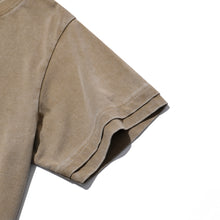 WASHED MOCK TWO-PIECE SHORT SLEEVE T-SHIRT