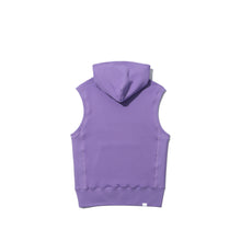 COTTON SLEEVELESS HOODIE
